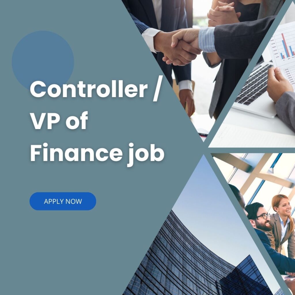 Controller VP of Finance job
